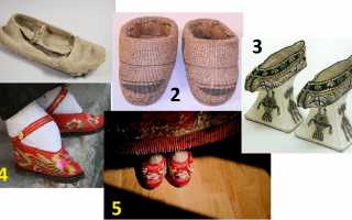 История обуви разных народов